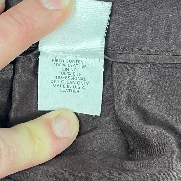 Richard Tyler Couture Leather Pants - Picture 8 of 8